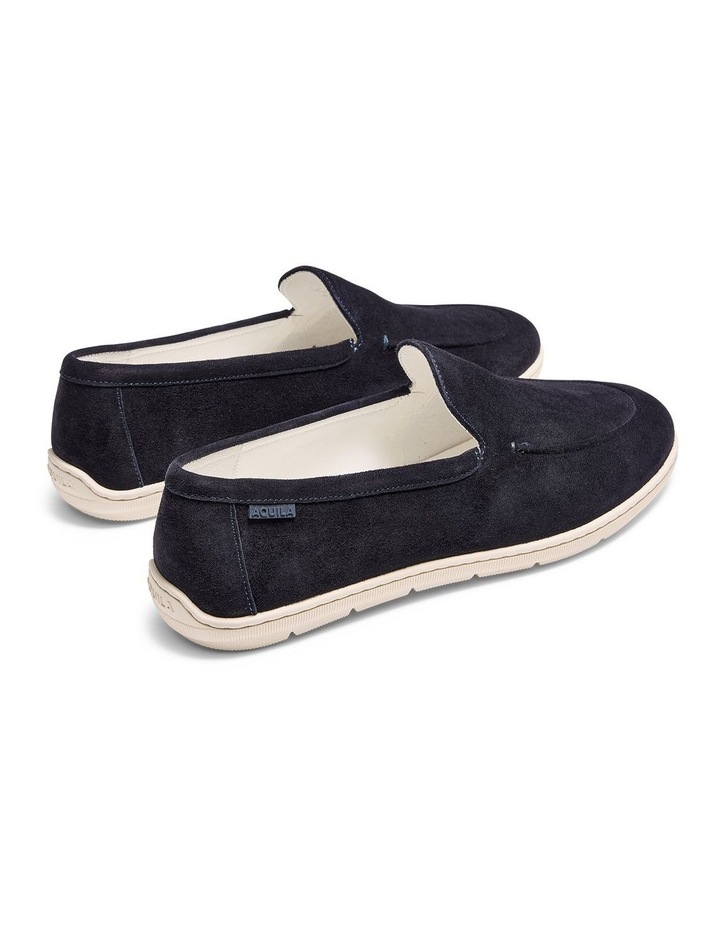 Riviera Suede Loafers in Navy image 4