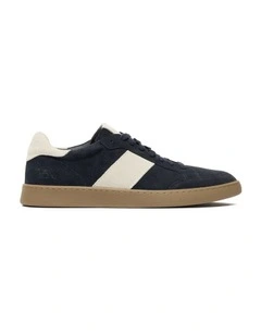 Saxon Sneaker in Navy Stone