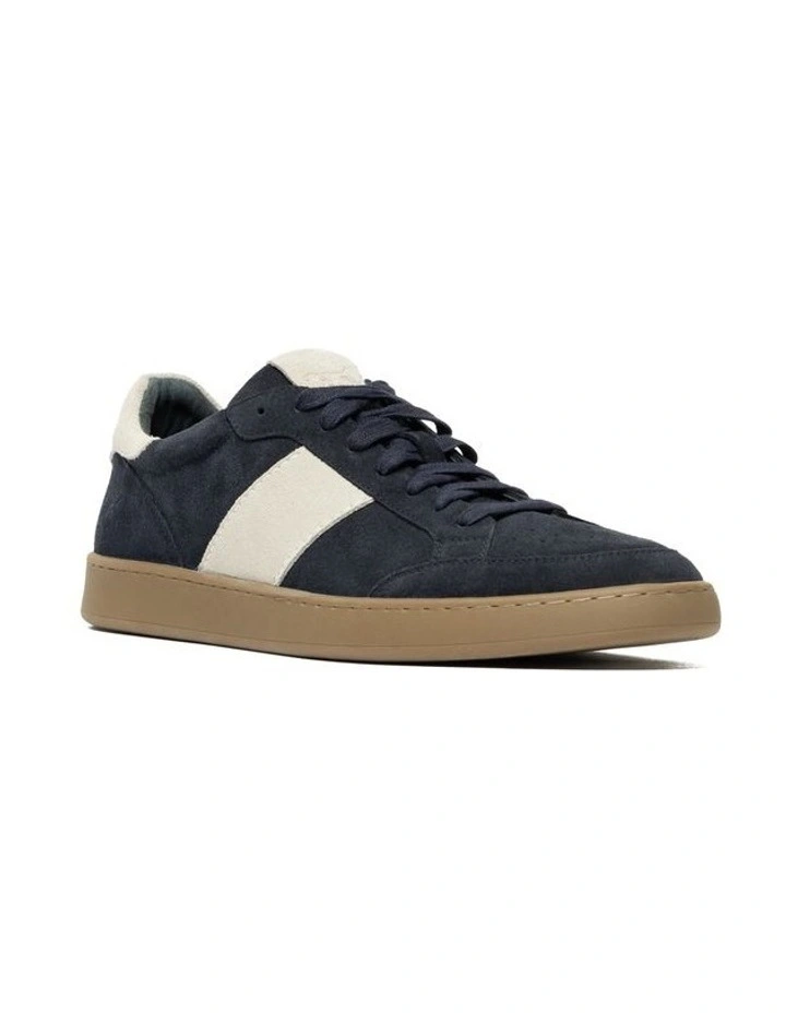Saxon Sneaker in Navy Stone image 2