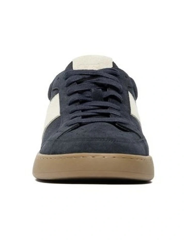 Saxon Sneaker in Navy Stone image 4