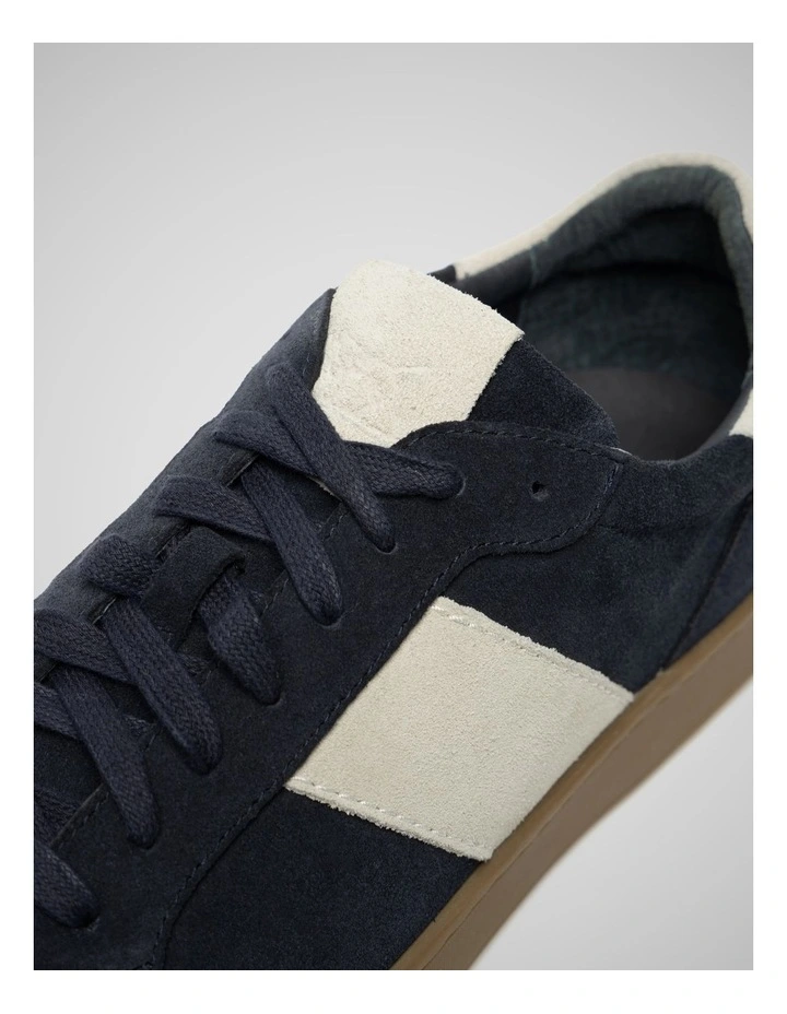 Saxon Sneaker in Navy image 5