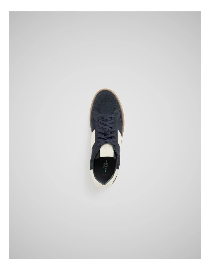 Saxon Sneaker in Navy image 6