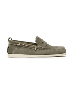 Victoria Loafer in Olive