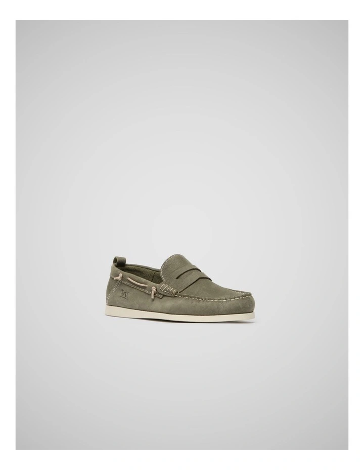Victoria Loafer in Olive image 2