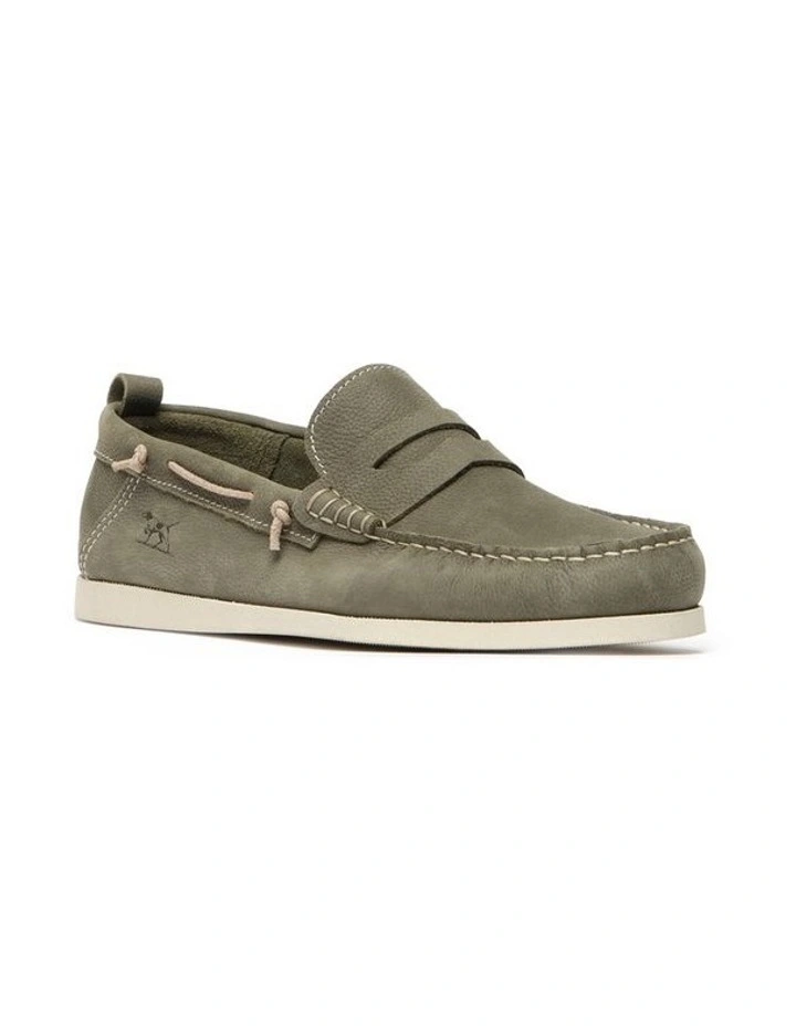 Victoria Loafer in Olive image 2