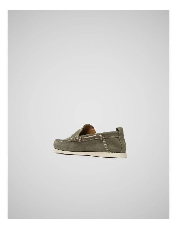 Victoria Loafer in Olive image 3