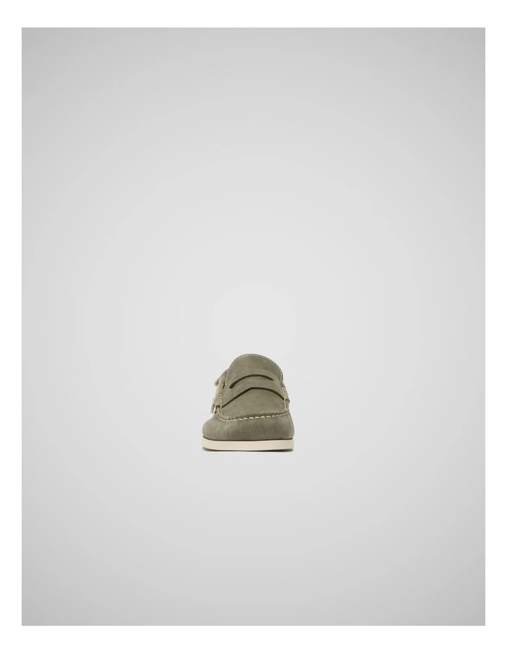 Victoria Loafer in Olive image 4
