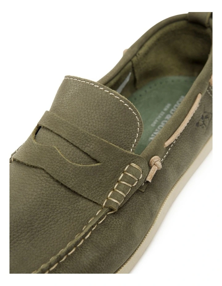 Victoria Loafer in Olive image 5