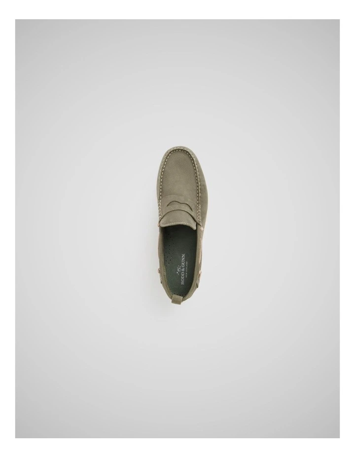 Victoria Loafer in Olive image 6