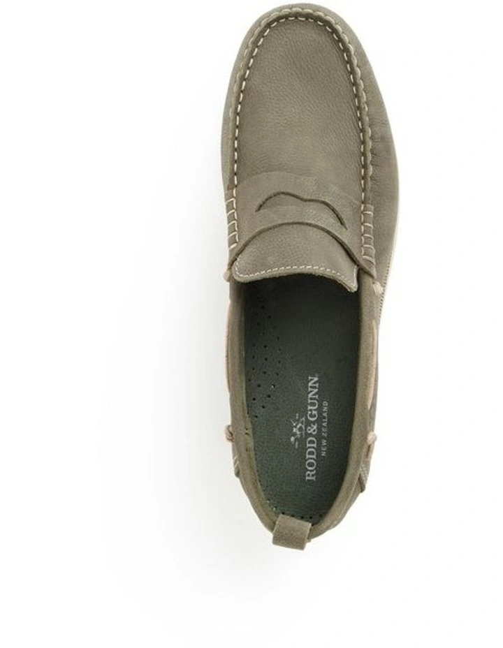 Victoria Loafer in Olive image 6