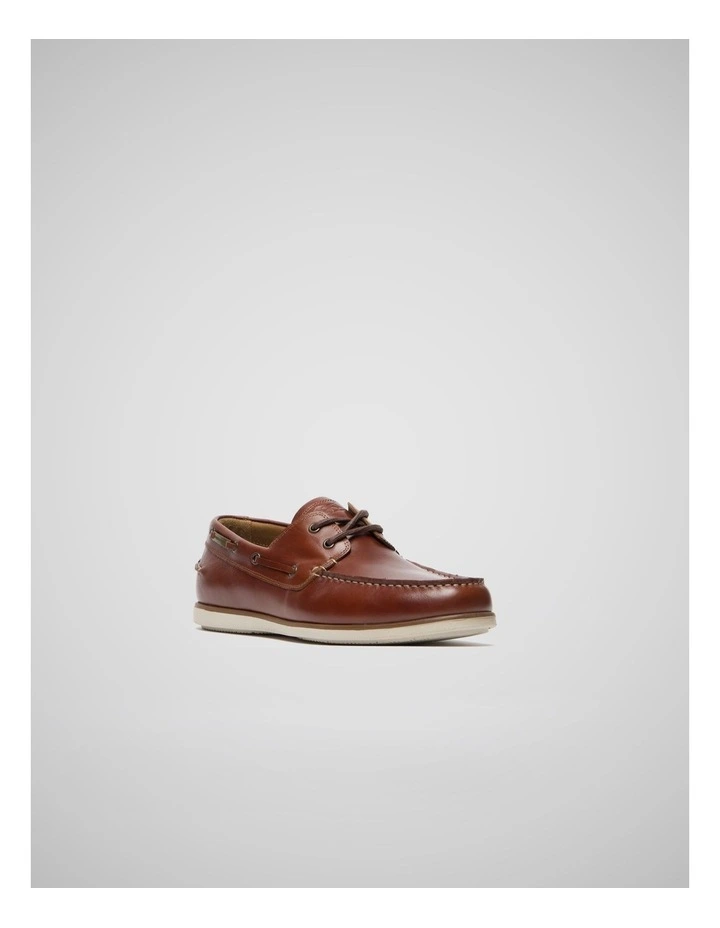Boardwalk Boat Shoe in Chestnut image 2