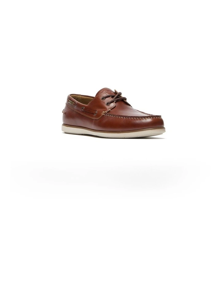 Boardwalk Boat Shoe in Chestnut image 2