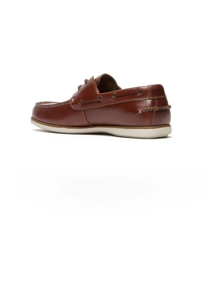 Boardwalk Boat Shoe in Chestnut image 3