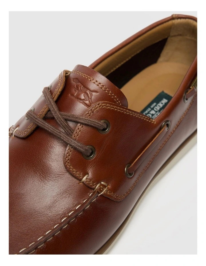 Boardwalk Boat Shoe in Chestnut image 5