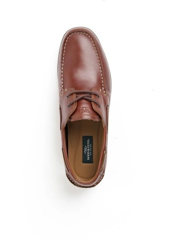 Boardwalk Boat Shoe in Chestnut image 6