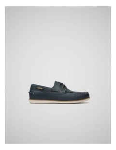 Boardwalk Boat Shoe in Navy