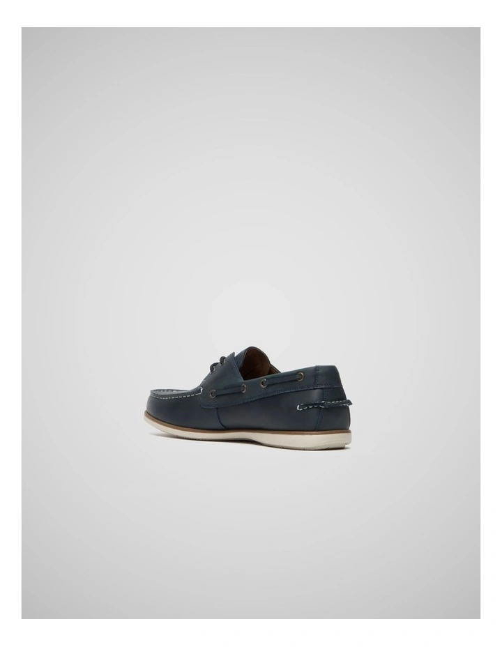 Boardwalk Boat Shoe in Navy image 3