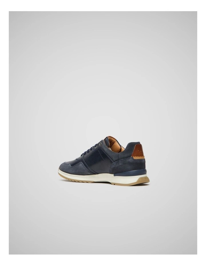 Albury Sneaker in Navy image 3