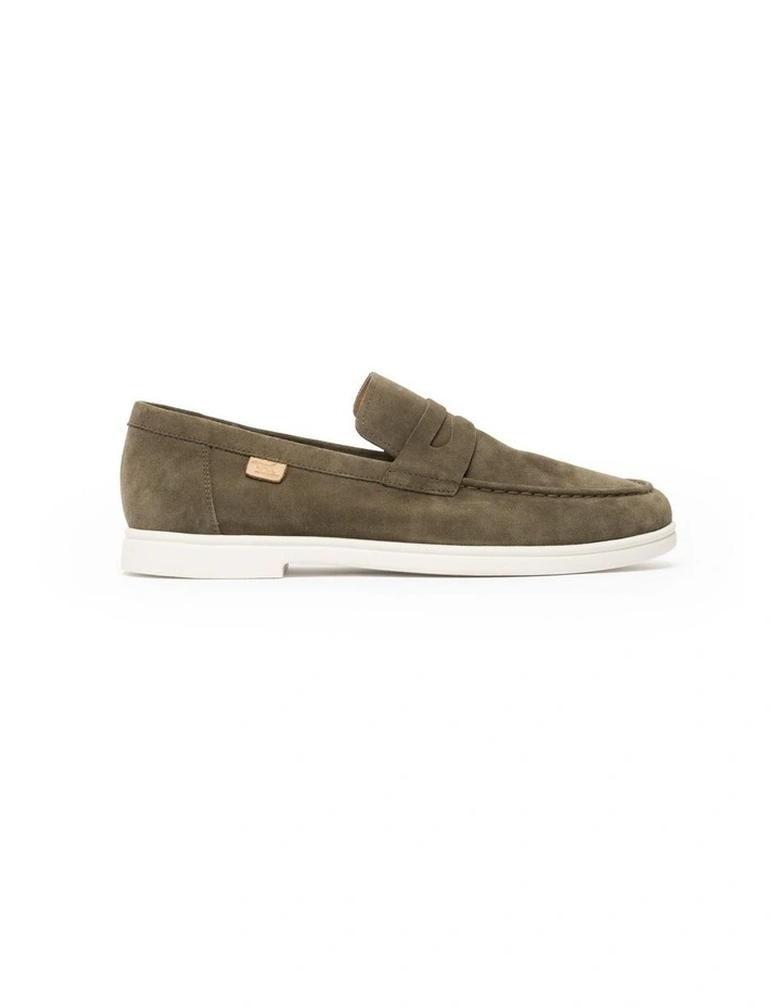 Marsden Bay Loafer in Olive image 1