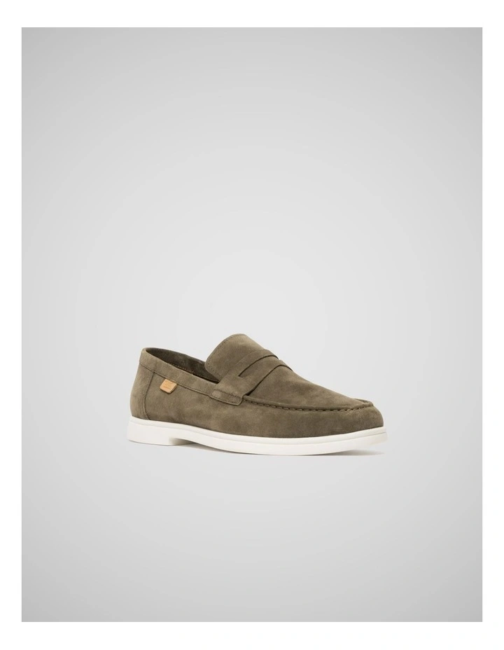 Marsden Bay Loafer in Olive image 2