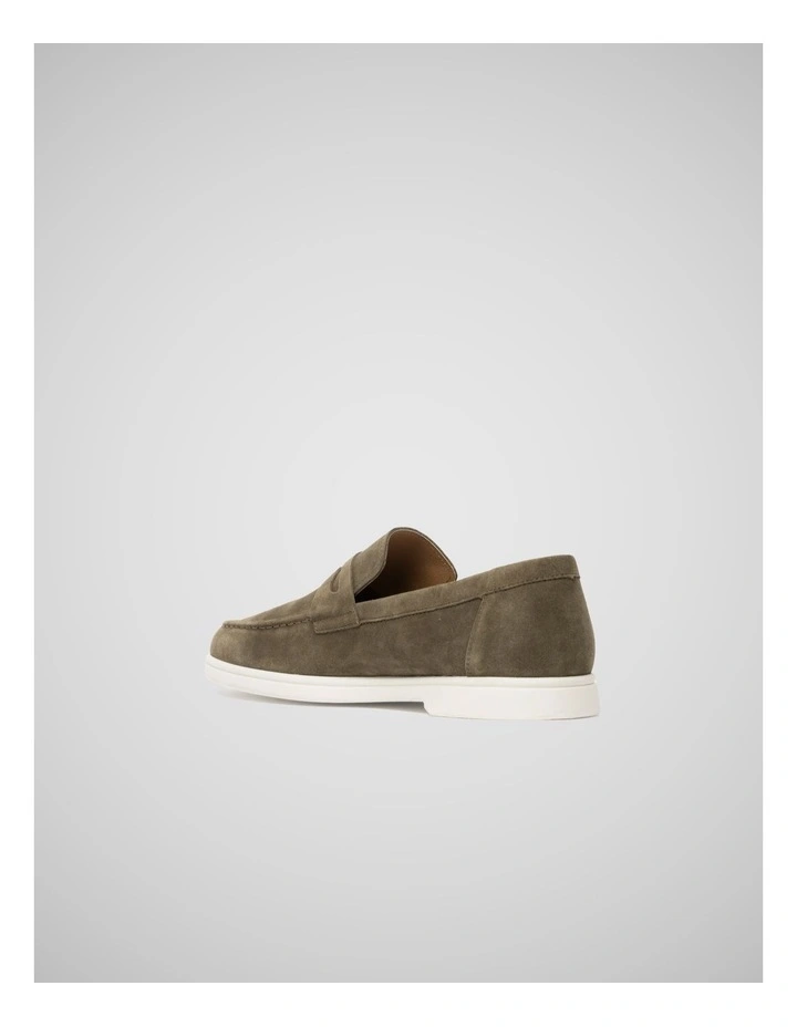Marsden Bay Loafer in Olive image 3