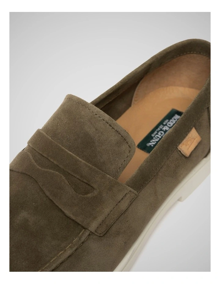 Marsden Bay Loafer in Olive image 5