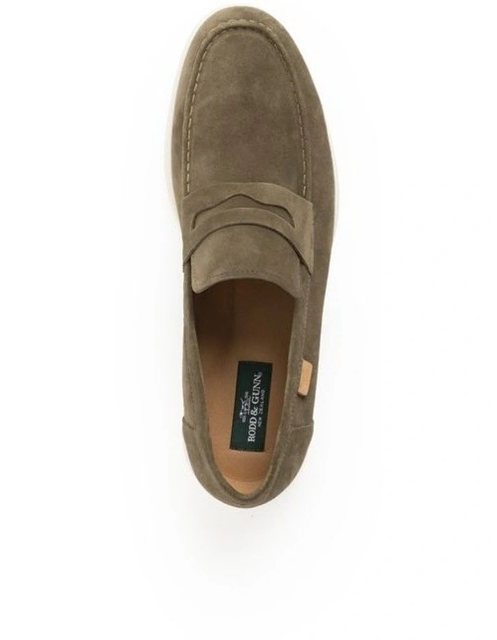 Marsden Bay Loafer in Olive image 6
