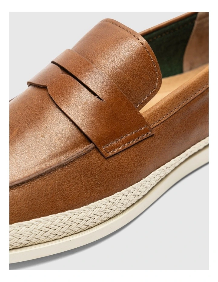 Huaraki Jute Loafer in Cognac image 5