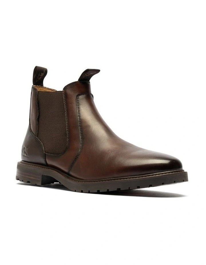 Brooklyn Chelsea Boot in Redwood Chocolate image 2
