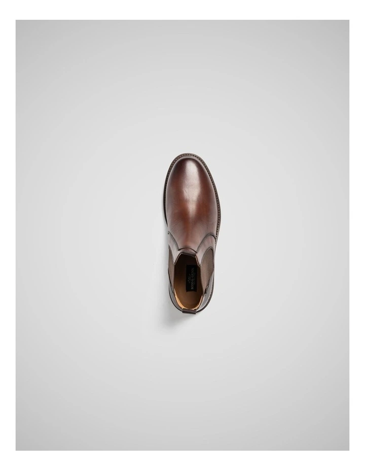 Brooklyn Chelsea Boot in Redwood Chocolate image 6