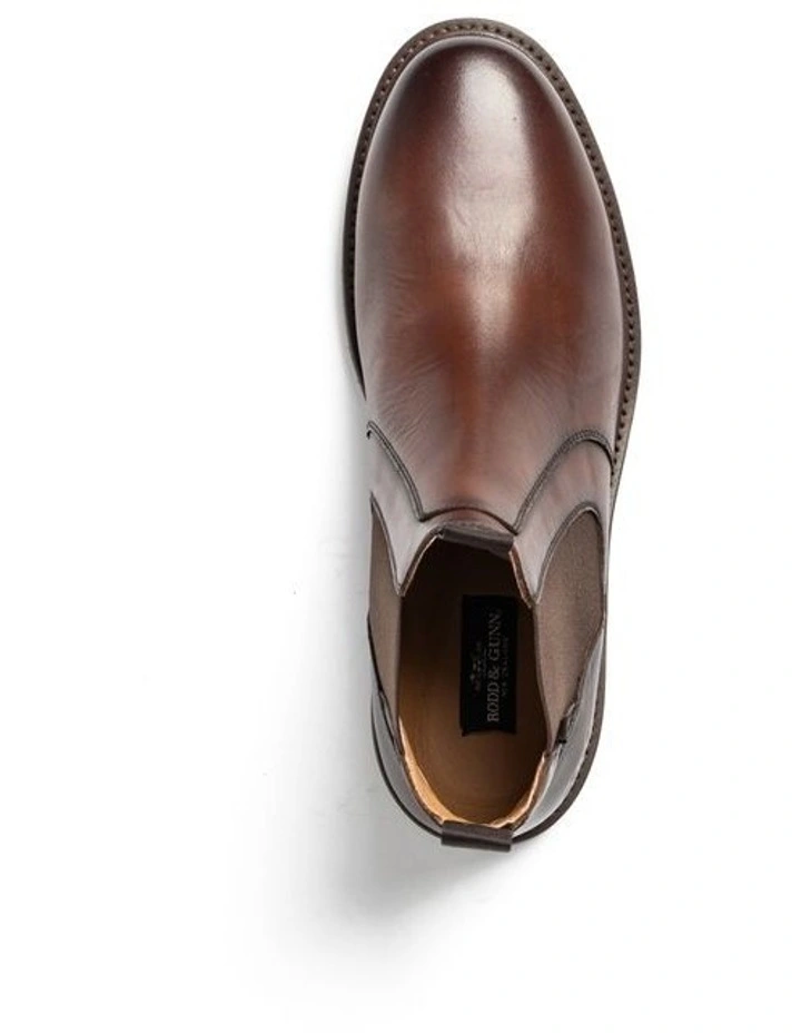 Brooklyn Chelsea Boot in Redwood Chocolate image 6