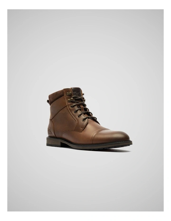 Durham Military Boots in Coffee image 2