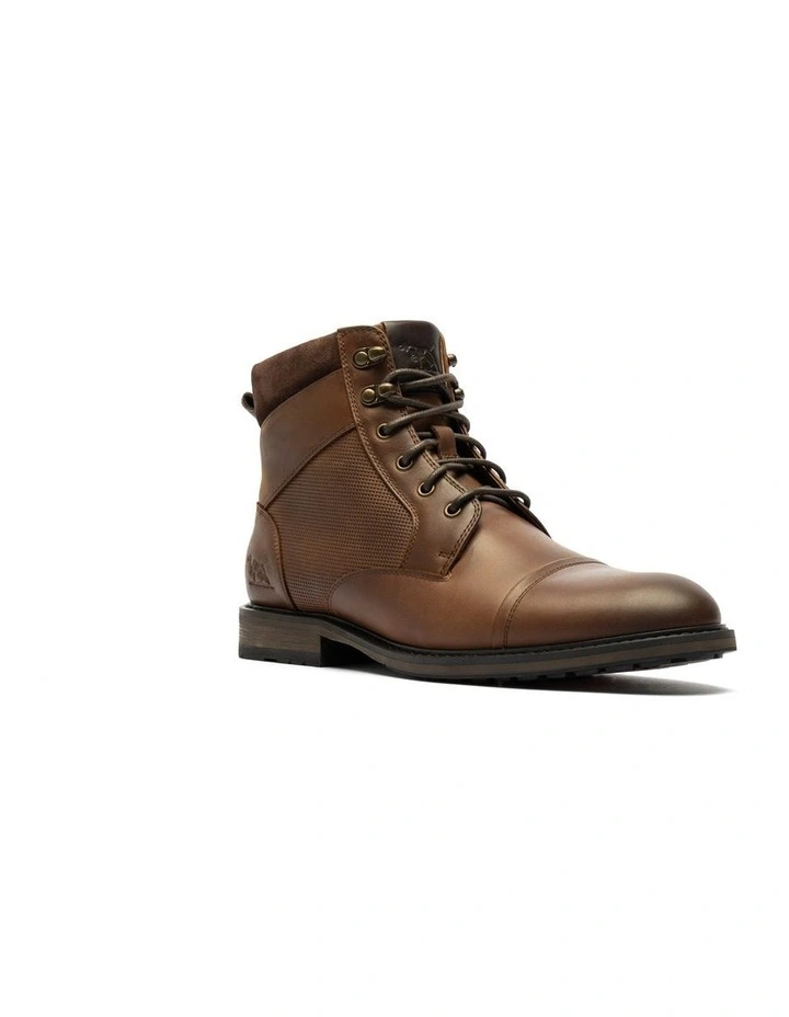 Durham Military Boots in Coffee image 2