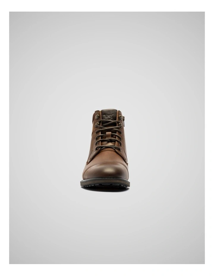 Durham Military Boots in Coffee image 4
