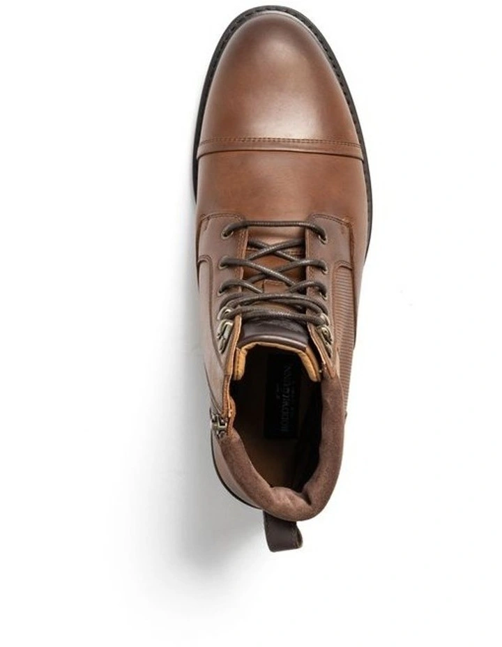 Durham Military Boots in Coffee image 6
