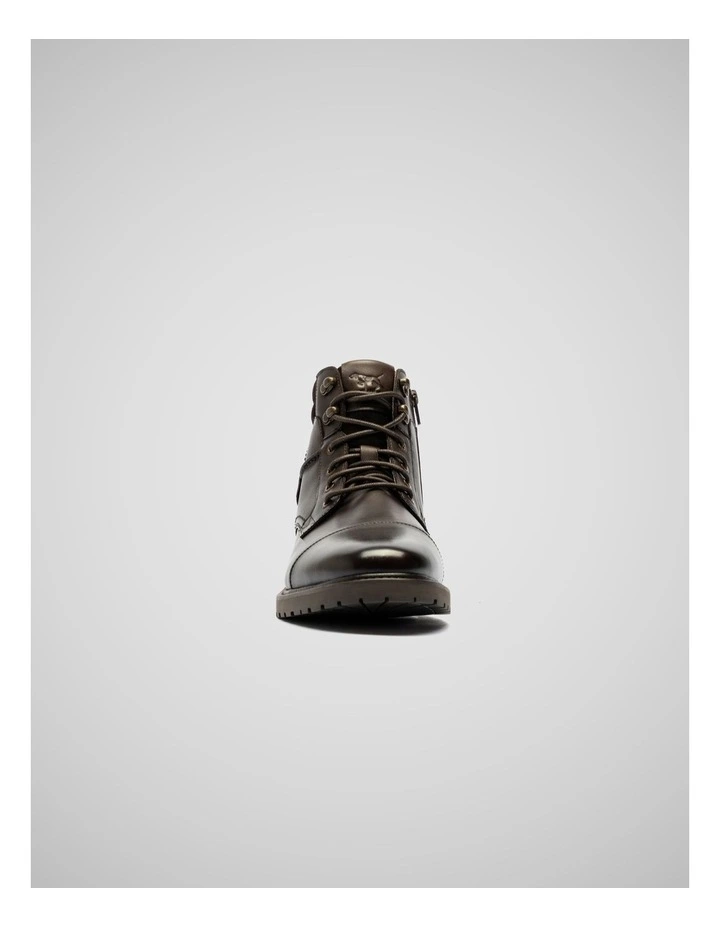 Brookdale Military Boots in Chocolate image 4
