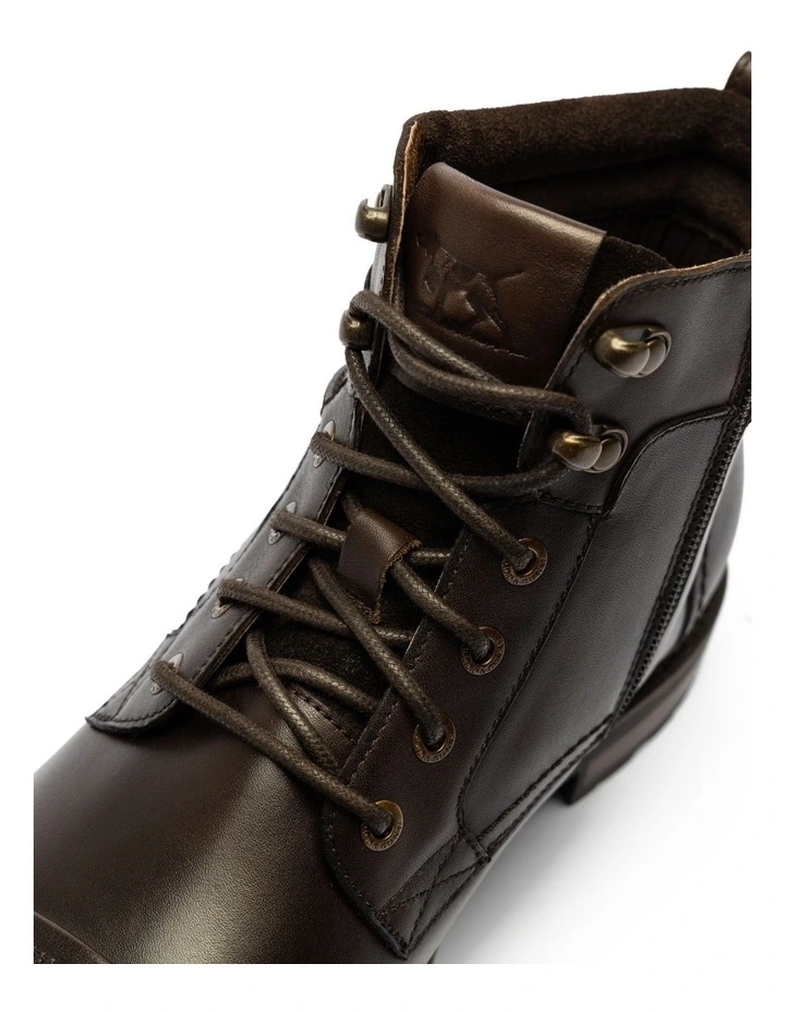 Brookdale Military Boots in Chocolate image 5