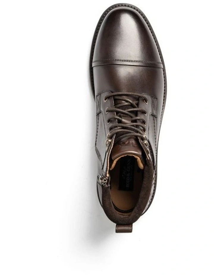 Brookdale Military Boots in Chocolate image 6