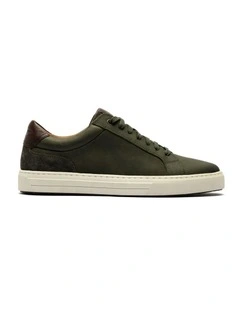 Transit Sneaker in Dark Olive