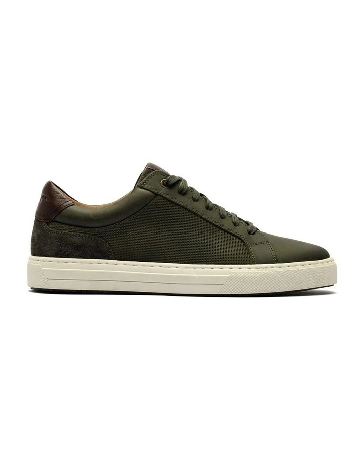 Transit Sneaker in Dark Olive image 1