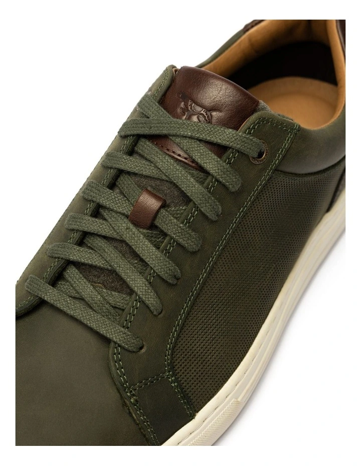 Transit Sneaker in Dark Olive image 5