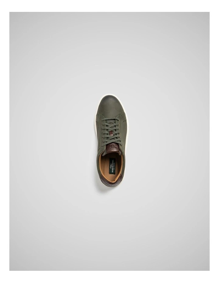 Transit Sneaker in Dark Olive image 6