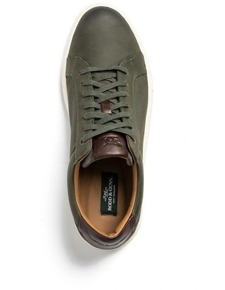 Transit Sneaker in Dark Olive image 6