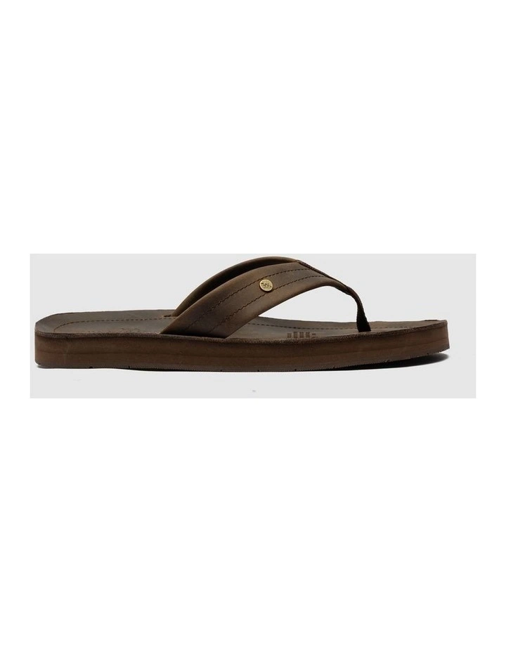 Palm Beach Jandal in Chocolate image 1