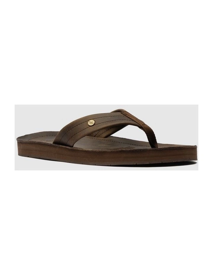 Palm Beach Jandal in Chocolate image 2