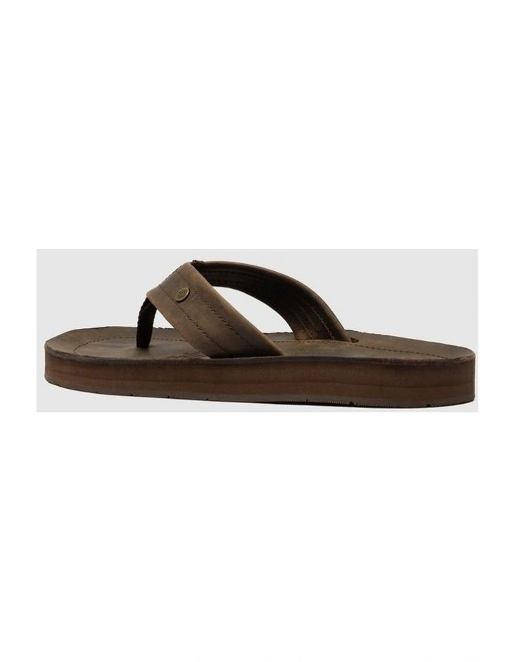 Palm Beach Jandal in Chocolate image 3