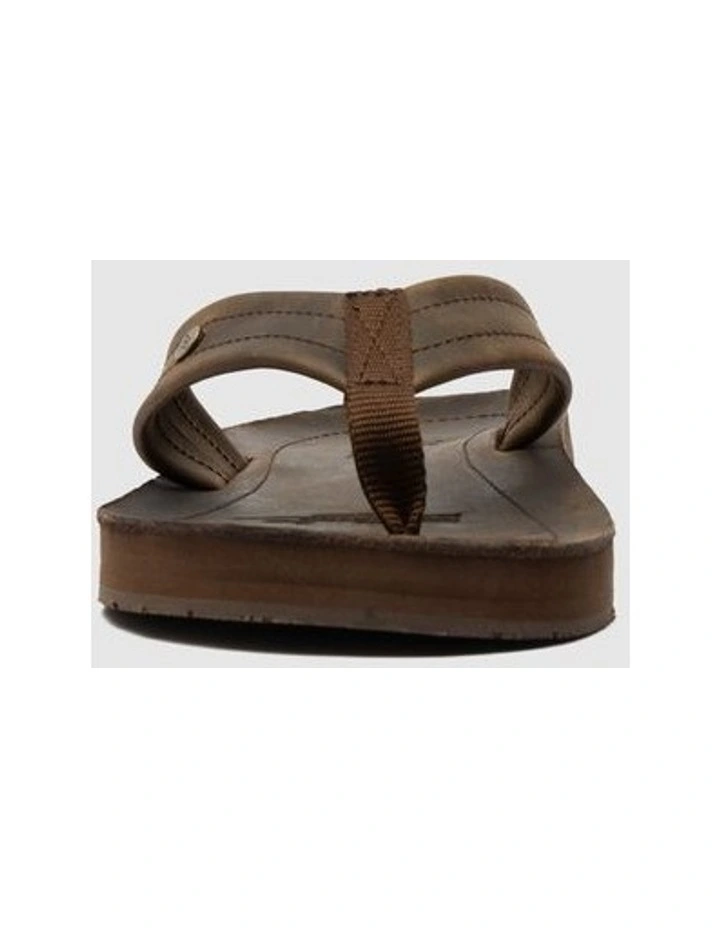 Palm Beach Jandal in Chocolate image 4