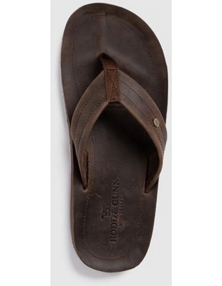 Palm Beach Jandal in Chocolate image 6