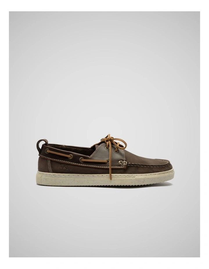 Wynyard Boat Shoe in Port Multi image 1