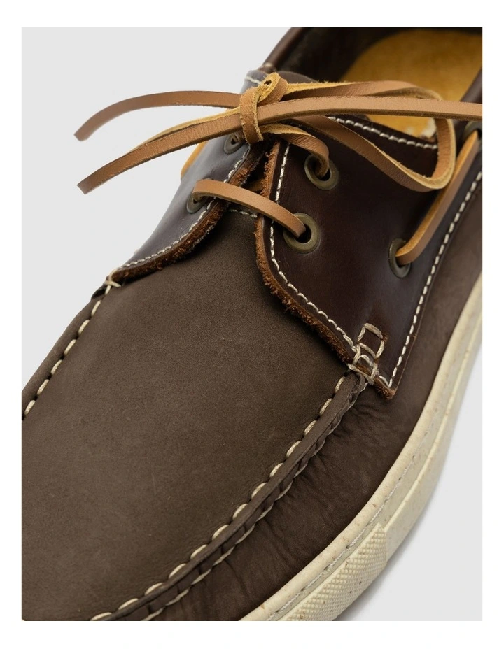 Wynyard Boat Shoe in Port Multi image 5